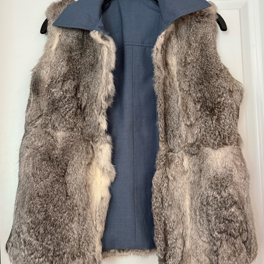 Reversible Real Fur Vest